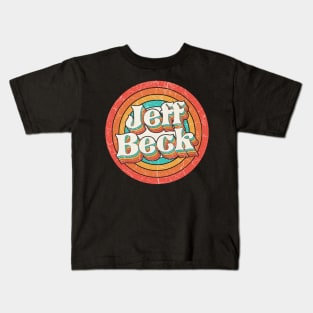 Jeff Proud Name - Vintage Grunge Style Kids T-Shirt